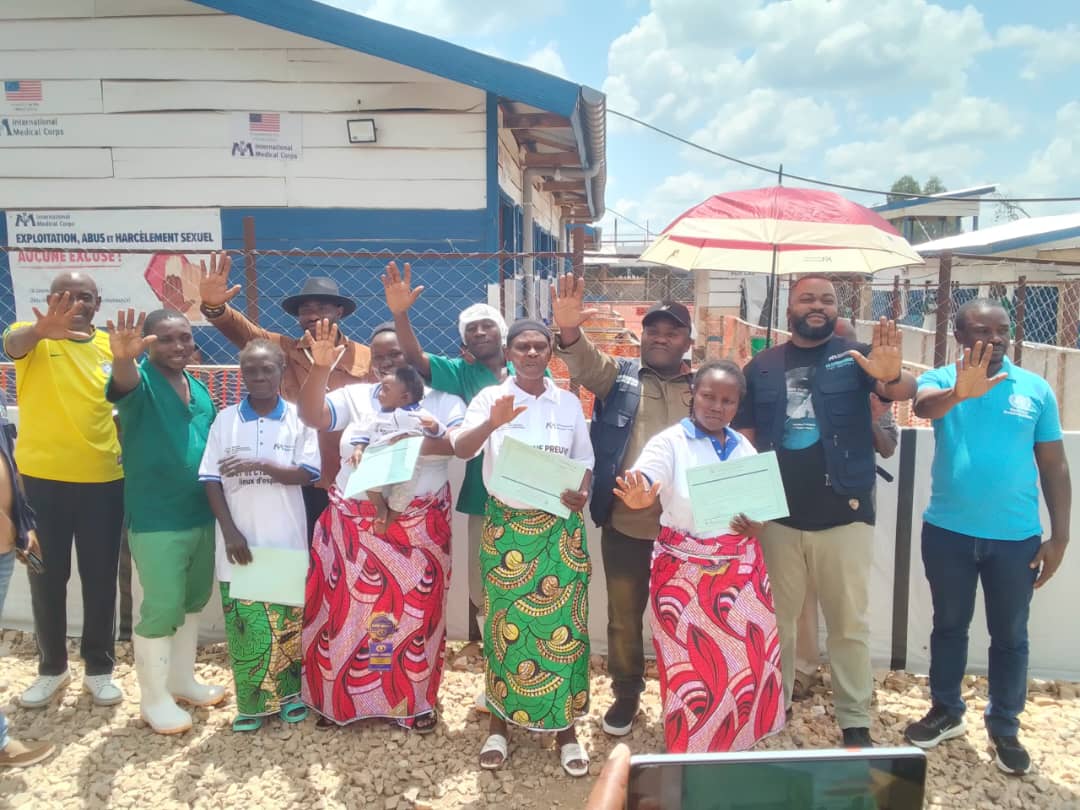 Photo des nouveaux geurris Ebola Beni