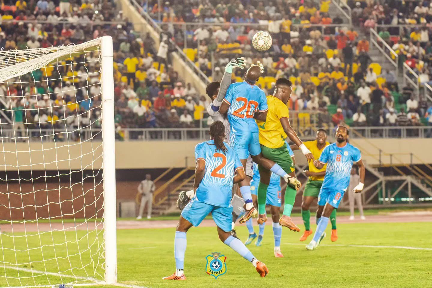 Photo léopards RDC vs Zimbabwe