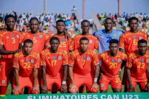 Photo leopards U-23 vs Mauritanie